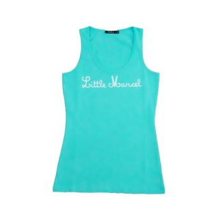 Débardeur Little Marcel turquoise